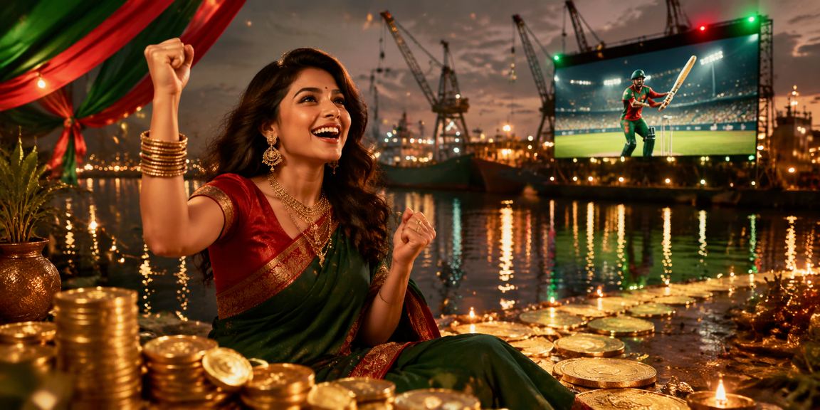 খুলনা ক্রিকেট বেটিং দৃশ্য লাল সবুজ মহল
